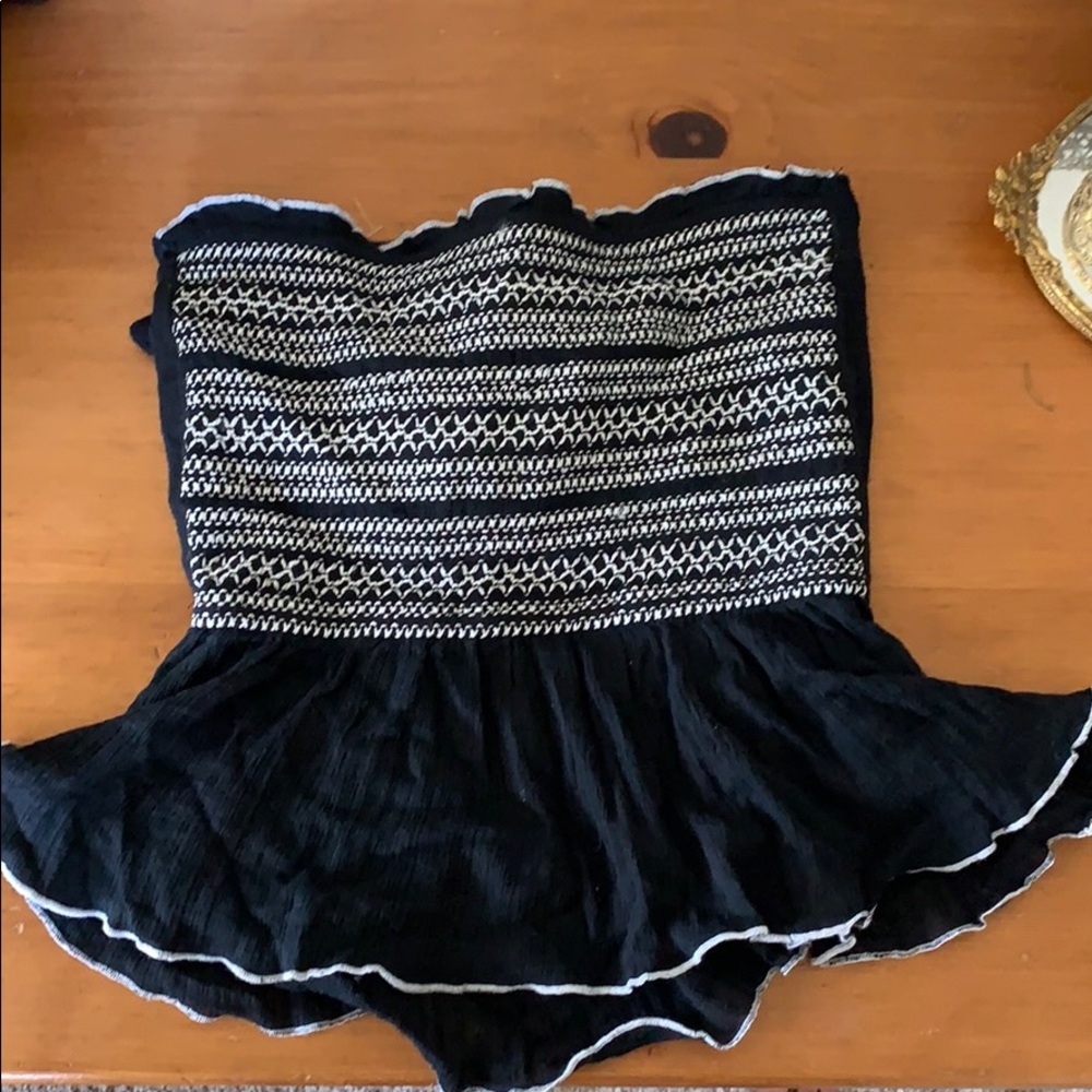 Free People Reversible Tie Top